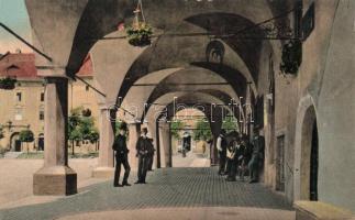 Lőcse, Városház árkádja / town hall, arcades