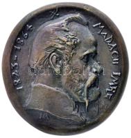 Madarassy Walter (1909-1994) DN. "1823-1864. Madách Imre / Az Ember Tragédiája" Br emlékérem (351.4g/~88mm) T:1 Hungary ND. "Imre Madách / The Tragedy of Man" commemorative Br medallion (351.4g/~88mm) C:UNC