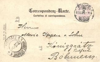 1899 Schiffs-Rapport / K.u.K. navy, on the board of a battleship, SM Schiff 'Budapest' can...