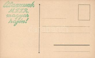 Magyar királyi folyam és tengerhajózási Rt. vonala Zemuntól Turnu Severinig, térkép; Klösz / Hungari...