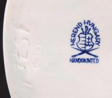 Herendi tükrös akt, kézzel festett, jelzett, hibátlan, m:19 cm