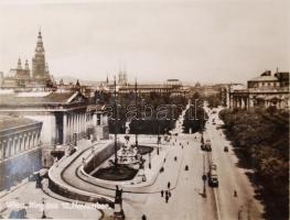 cca 1940 kb 210 darabos érdekes fotósorozat nyugat-európai utazásról. Csak városképek. / cca 210 tow...