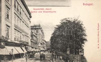 Budapest V. Erzsébet tér; Divald Károly