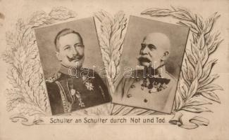 Wilhelm II, Franz Joseph I (EB)