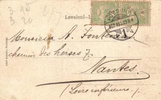 Pozsony, Pressburg; címer / coat of arms, litho (EK)