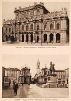 1927 Ricordo di Torino leporello díszes aranyozott kötésben /
1927 Turin leporello