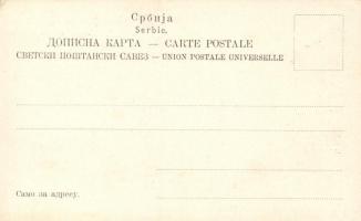 Belgrade, Beograd; the wedding ceremony of Aleksandar I. of Serbia