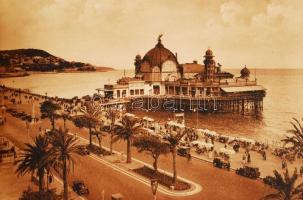 1937 Nizza leporelló, 14 db képpel /
1937 Nice leporello with 14 pictures