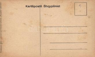 Lezhja-Lesh, temporary bridge with soldiers