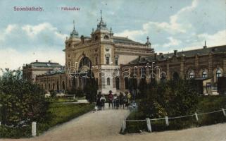 Szombathely, pályaudvar, vasútállomás (fl)