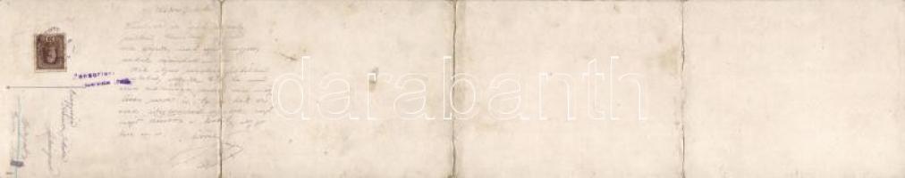 Trieste, giant postcard (14 × 70 cm)