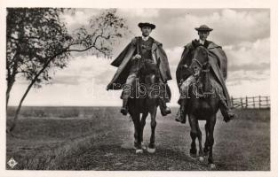 Hortobágy, csikósok