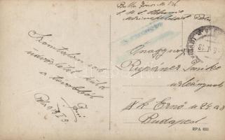 IV. Károly király szemlét tart Polában a haditengerészetnél, 3 db eredeti fotólap / Karl I. visiting...