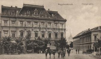 Nagybecskerek, Pénzügyi palota; Almásy és Szepessy kiadása / palace of finance