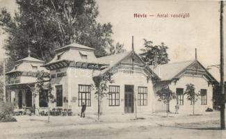 Hévíz, Antal vendéglő; Mérei Ignácz kiadása (EK)