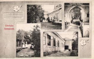 Szikszó, Szociális Missziótársulat Bethánia Szeretetháza, udvar, Kápolna és belseje, kert