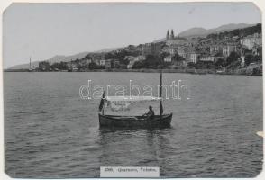 cca 1880 Volosca keményhátú fotó / Vintage photo 14x10 cm