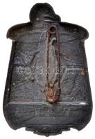 Osztrák-Magyar Monarchia 1915-1917. "15. Zászlóalj Előre - Belgrádi csata" díszes sapkajel...