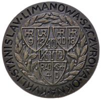 Osztrák-Magyar Monarchia ~1915-1917. "10. Lovashadosztály" réz sapkajelvény (38mm) T:1 Austro-Hungarian Monarchy ~1915-1917. "10th Cavalry Division" copper cap badge (38mm) C:UNC