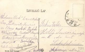 Balatonaliga, Kluzsinszky-villa; Novák Jenő kiadása