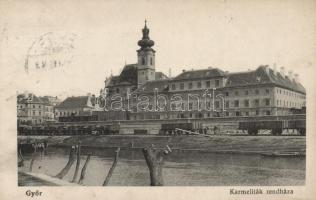 Győr, Karmeliták rendháza, rakodóállomás