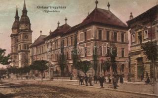 Kiskunfélegyháza, Főgimnázium, kölcsön könyvtár (Rb)