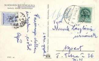 Kocsord-Mátészalka, Székely hősök emlékoszlopa