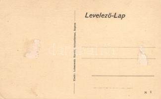 Sopron, Régi sikátor, Fleischhauer és Deutsch üzletei; Löbenwein Harald fotóműterme (ragasztónyom / ...