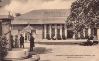 1906 Dresden, Deutsche Kunstgewerbe Ausstellung, Kunstindustriehalle / Exhibition, Art Industry Hall (EK)