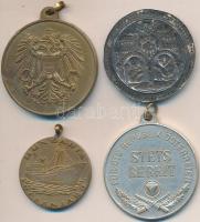 1934. Hungaria óceánjáró / az első Duna-tengeri Hajó Budapest" bronz medál + Ausztria 1963. Kat...