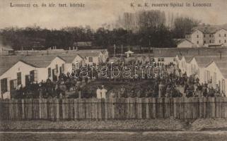 Losonc, K.u.K. reserve Spital, tartalékos kórház / military hospital