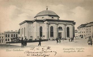 Lőcse, Leutschau; Evangélikus templom / Evangelist church
