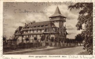 Hévíz, gyógyfürdő, Tisztviselők háza