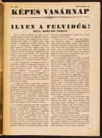 1938 Képes Vasárnap, a Pesti Hírlap kiadása - Az ezeréves Felvidék, 42. szám, 34p