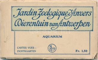 Antwerpen, Jardin Zoologique d'Anvers Dierentuin / zoo, postcard booklet with 9 cards