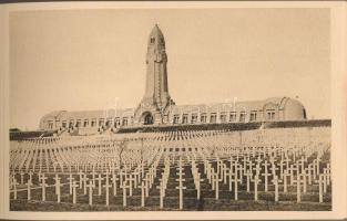Douaumont, L'ossuaire, Champs de Bataille de Verdun / ossuary, battlefields, postcard booklet w...