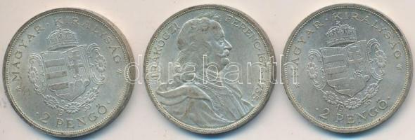 1935. 2P Ag "Rákóczi" (3x) T:2
Adamo P7.2