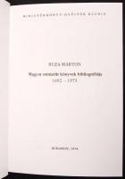5 db minikönyvekkel kapcsolatos kiadás- Buza Márton: Magyar miniatűr könyvek bibliográfiája (1692-19...