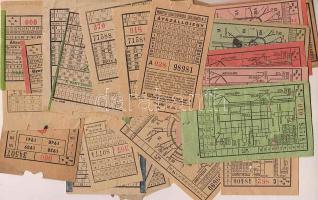 A BSzKRt közlekedési jegyei 37 db / 32 féle