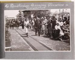 1942 Keszthely, Horthy Istvánné megnyitja a Magyar Nők Szövetsége leánynevelő intézetet. Kis szériás...