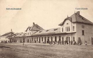 Székelykocsárd, vasútállomás / railway station (EB)