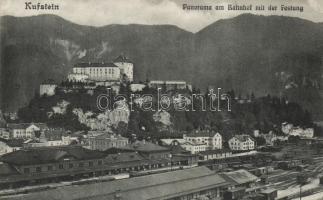 Kufstein, railway station, fortress