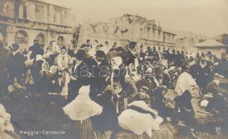 Reggio Calabria, war damaged buildings