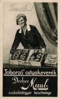 Dreher Maul, toborzó ostyakeverék / Hungarian crackers, advertisement