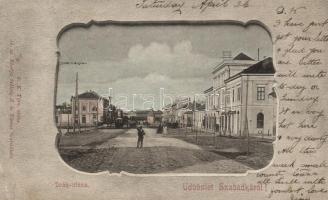 Szabadka, Deák utca, Divald Károly / Deák street (EB)