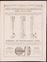 cca 1910 Korányi és Frölich redőnygyár képes árjegyzéke. Gazdagon illusztrált katalógus / Roll top c...
