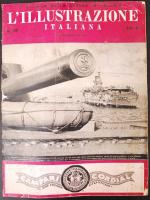 1939 Milánó, L'Illustrazione Italiana című olasz háborús újság rengeteg fotóval illusztrálva / 1939 Milan, L'Illustrazione - Italian journal with photos from the world war II