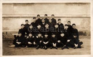 Szeged, MÁV Fiúnevelő Intézet, csoportkép, photo