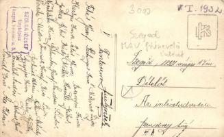 Szeged, MÁV Fiúnevelő Intézet, csoportkép, photo