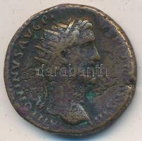 Roman Empire / Antoninus Pius 140-144. Dupondius Br "ANTONINVS AVG PIVS PP TRP COS III / FELICI...